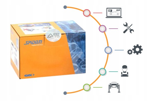 Spidan 52141 Spidan 52141 steering gear