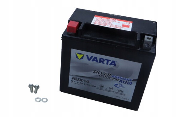Varta  Battery 12v 13ah/200a 150x87x146 silver dynamic aux agm 513106020g412