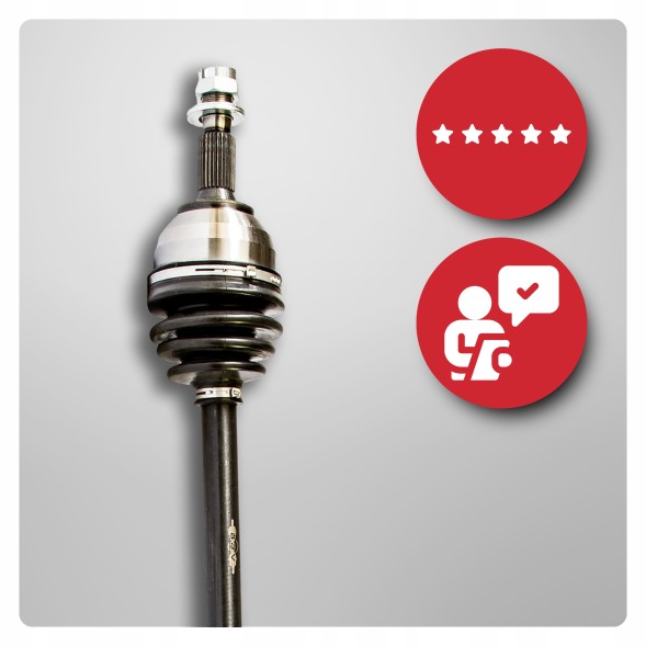 BRV  Right half axle peugeot 208 i (ca) 1.0 1.2 vti 1.6 thp 1.4 hdi 1.6 hdi manual