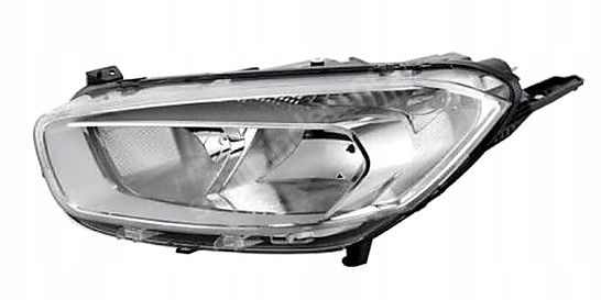 AutoDor  Ford transit courier headlight front left halogen silver frame