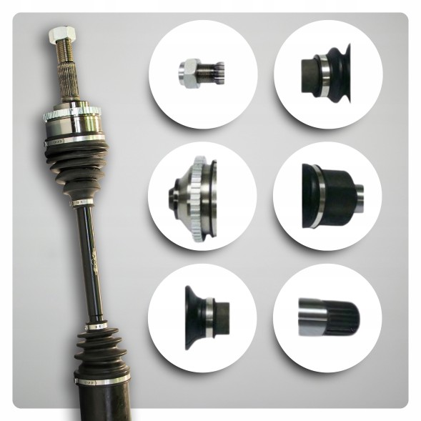 BRV  Half axle left nissan primera (p12) 1.8 115km new