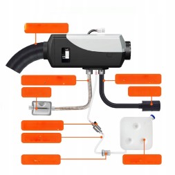 CHINA 5907021406949 Heater parking heater 12v 8kw