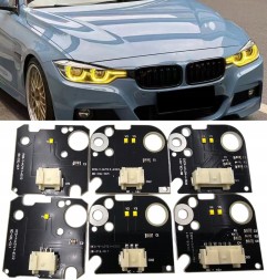 CHINA MODUŁY CSL ŻÓŁTE DRL BMW F30 F31 F35 2016-2019 KOMPLET PRAWA LEWA Modules csl yellow drl bmw f30 f31 f35 2016-2019 set right left
