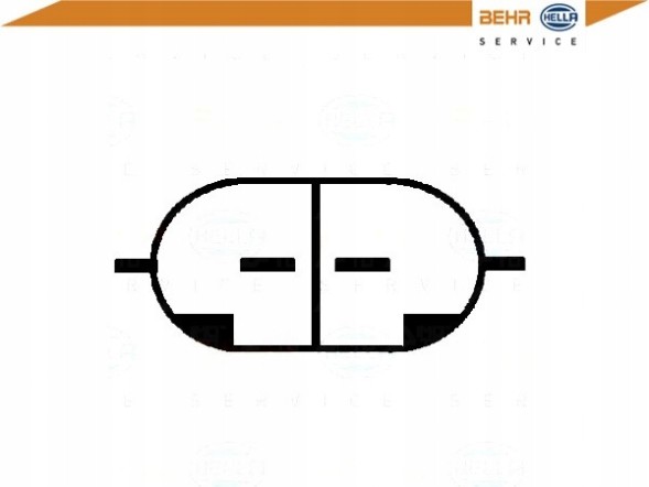 Behr Hella Service BRH8FK 351 134-621(iMOTO) Air conditioning compressor behr hella 9111563 9316067 + driver's essential #37