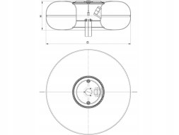 Bormech T10S Bormech 650/180 47l toroidal cylinder lpg inner tank 2026