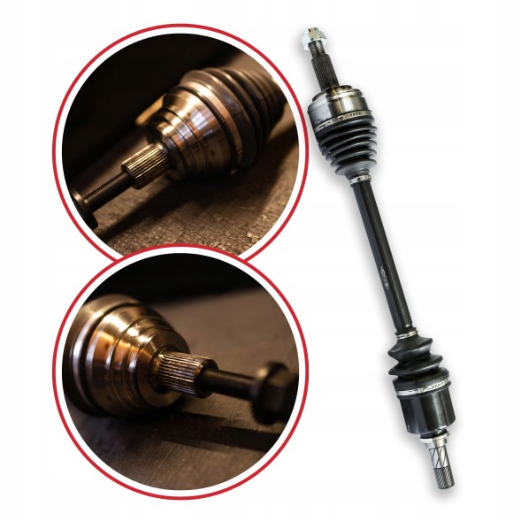 BRV  Half axle left nissan nv400 (x62) 2.3 dci 2011- new