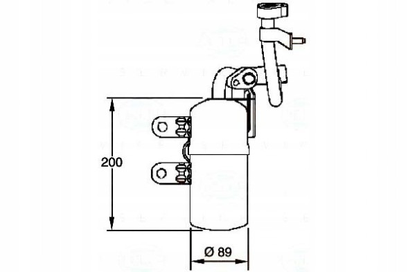 Behr Hella Service BRH8FT 351 335-101(iMOTO) Air conditioning dehumidifier behr hella 30676523 3064790 + driver's essential #37