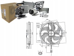 Nissens PRO/85790 NIS Citroen c4 c4 and c4 ii ds4 ds radiator fan + collision assistant #34