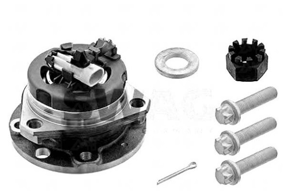 SWAG PRO/99 91 4615 SWA Set wheel bearing swag 9117620 0 16329 + collision assistant #34