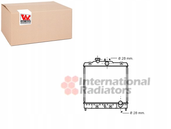 VAN Wezel PRO/25002031 VAN Engine cooler - engine cooling system [van + collision assistant #34