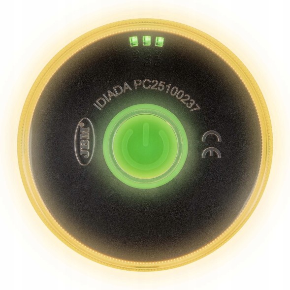 JBM 54904 Emergency beacon v16 with the possibility of geolocation warning lamp
