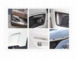 ZR 2Pcs led lights drl lamps left side right 9812662280 9812662180