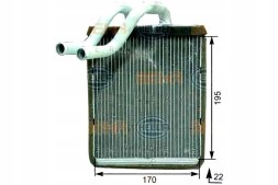 Hella HEL8FH 351 315-321/RS2 Heater hella 972273 ka6170 351315321 6333007 + driver's set #3