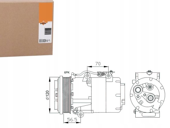 NRF 32250 Air conditioning compressor nrf