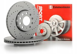 Zimmermann  Brake disc zimmermann sport coat z front mercedes e w211 02-09 295mm