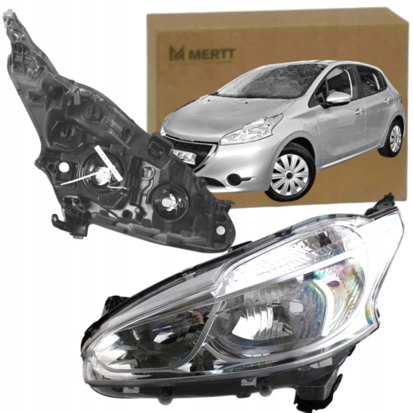 Mertt  Headlamp front lamp left 9802221280 peugeot 208 2012-2018