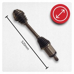 BRV B1164 Left front shaft bmw 7 (f01 f02 f03 f04) xdrive new