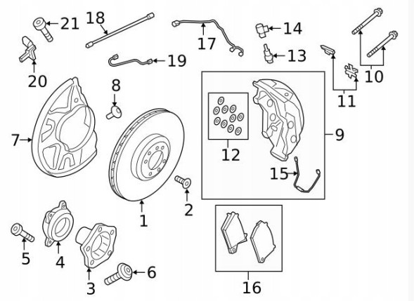 ATE  Ate brake pads. Porsche cayenne 17- front