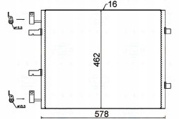 Behr Hella Service  Brh8fc 351 318-691 condenser behr hella 4417652 93 + driver assistant #33