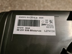 Peugeot OE  Peugeot 208 ii 2008 lamp front right left ordinary