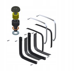 CHINA 14020167 Oil tank mounting kit - sm side 14020167