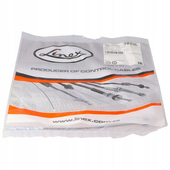 Linex 44.44.12 Gearshift cable l+p linex 44.44.12