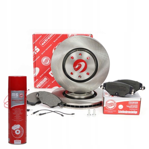 Master-Sport Germany 202601202P Discs + brake pads front 202601202