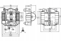 Nissens 87110/NIS Nissens blower mercedes s (c216), s (w221) 2.2d- + driver assistant #28