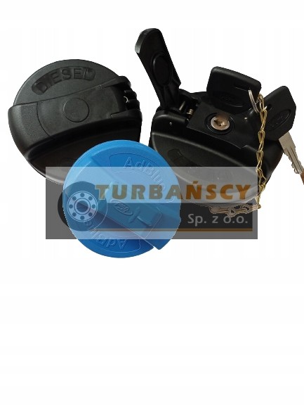 Ford OE DC463688CGN Set of fuel + adblue caps ford f-max t304723