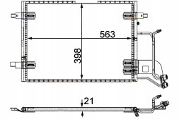 Hella 1007337562 HEL Hel8fc 351 301-401 air conditioning cooler condenser + driver assistant #33