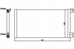 Nissens 86220354 NIS Nis94785 air conditioning cooler fiat seicento / 60 + driver assistant #33