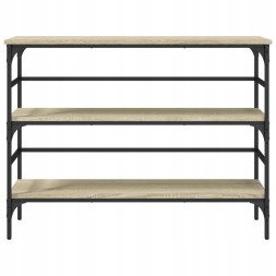 Facar 839049 Vidaxl console table, sonoma oak, 100x32x75 cm