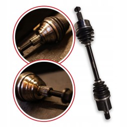 BRV  Half axle left volvo s60 iii (224) 2.0 t4 t5 t6 +awd automat 8b new