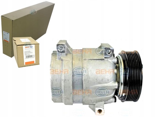 Behr Hella Service 8FK 351 340-981 BRH/GIFT Air conditioning compressor behr hella 9121072 93191202 + driver assistant #31
