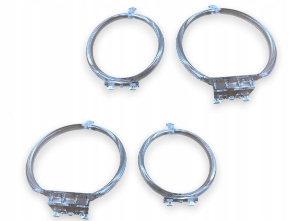 WOLLER H.169/499/A.+H.169/499/B. Rings right left front lamp xenon for bmw 5 f10 lift 2013-17