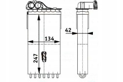 Behr Hella Service  Heater behr hella kpe226 pe6226 + set collision #23