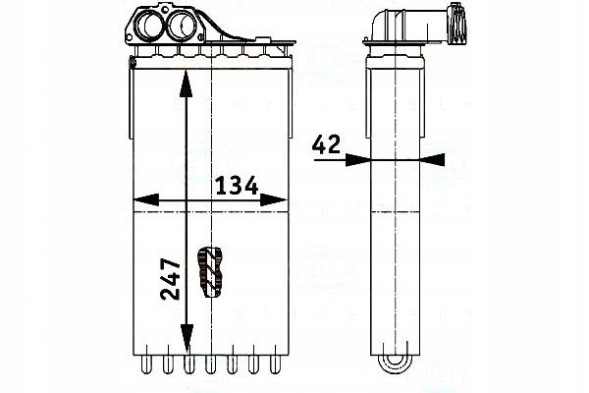 Behr Hella Service  Heater behr hella kpe226 pe6226 + set collision #23