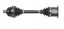 Polcar Półoś napędowa przód dla pojazdów z ABS SEAT ALHAMBRA,04.96-03.10 1125045 Front drive axle for vehicles with abs seat alhambra,04.96-03.10 1125045