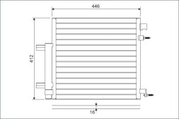 Valeo  Condenser - valeo 822578