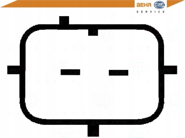 Behr Hella Service  Compressor air conditioning compressor [BEHR HELLA] + driver assistant #31