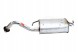 Bosal  Exhaust system silencer rear toyota corolla, corolla verso 1.4/1.6