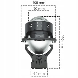 Auto Gamma Soczewki projektory Bi-LED 3\ Lenses projectors bi-led 3" rapid eco regeneration headlights 2pcs.
