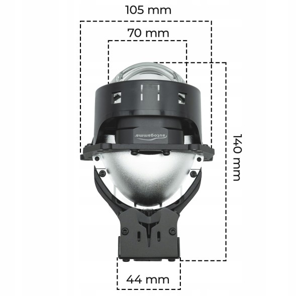 Auto Gamma Soczewki projektory Bi-LED 3\ Lenses projectors bi-led 3" rapid eco regeneration headlights 2pcs.