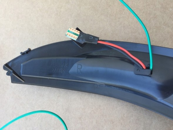 WOLLER YELLOW BLUE RENAULT Flashers dynamic mirrors for renault clio iv mk4 bh rs kh 2013 -16