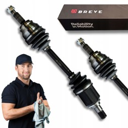 BRV B1589 Half axle left peugeot 4007 (vu) 2.2 hdi 4008 1.8 hdi awc manual new