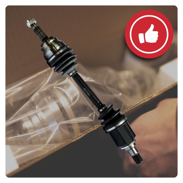 BRV B1589 Half axle left peugeot 4007 (vu) 2.2 hdi 4008 1.8 hdi awc manual new