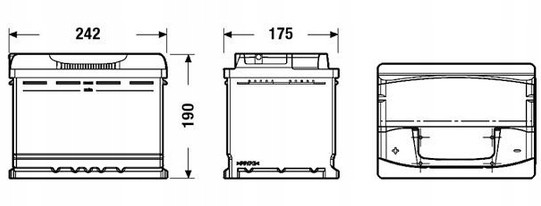 Centra  Battery centra ca601 ca601