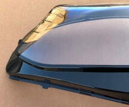 WOLLER L.169/338. Lampshade glass headlight left front for mercedes b w246 lift 2014-2018