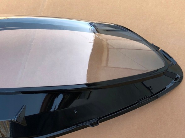 WOLLER L.169/338. Lampshade glass headlight left front for mercedes b w246 lift 2014-2018