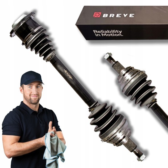 BRV  Half axle left seat leon (1m1) 1.8 20v toledo ii (1m2) 2.3 v5 new